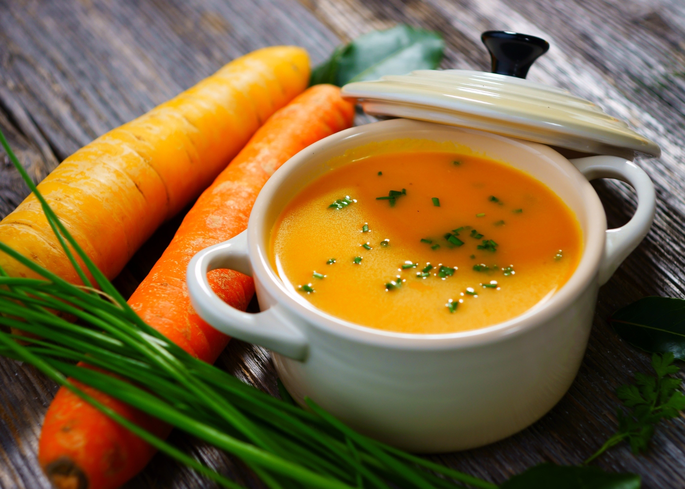 sopa de zanahoria saludable para congelar
