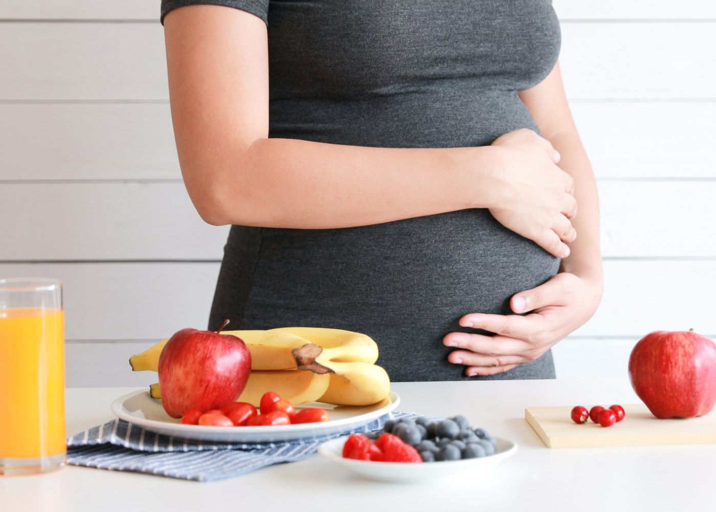 mujer embarazada y su dieta